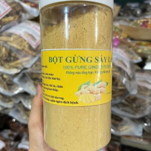 Công Dụng Và Cách Dùng Bột Gừng Sấy Lạnh