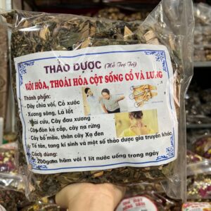 Thảo Dược Vôi Hoá, Thoái Hoá Cột Sống Cổ Và Lưng