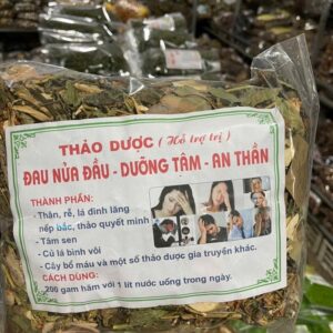 Thảo Dược Hỗ Trợ Trị Đau Nửa Đầu Dưỡng Tâm An Thần