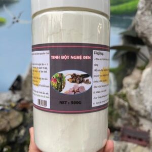 Công Dụng Và Các Dùng Tinh Bột Nghệ Đen