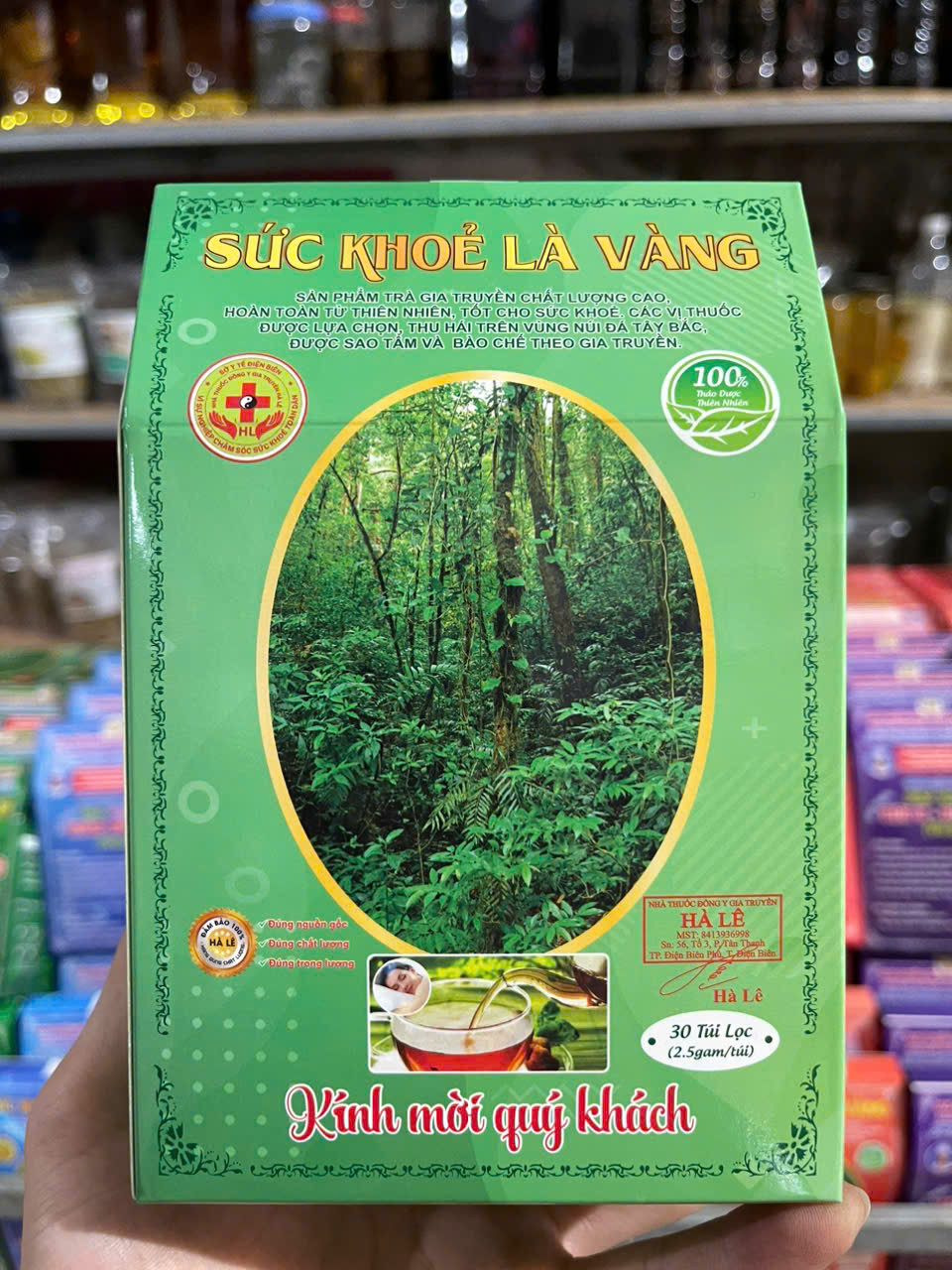 trà túi lọc an thần hà lê 1