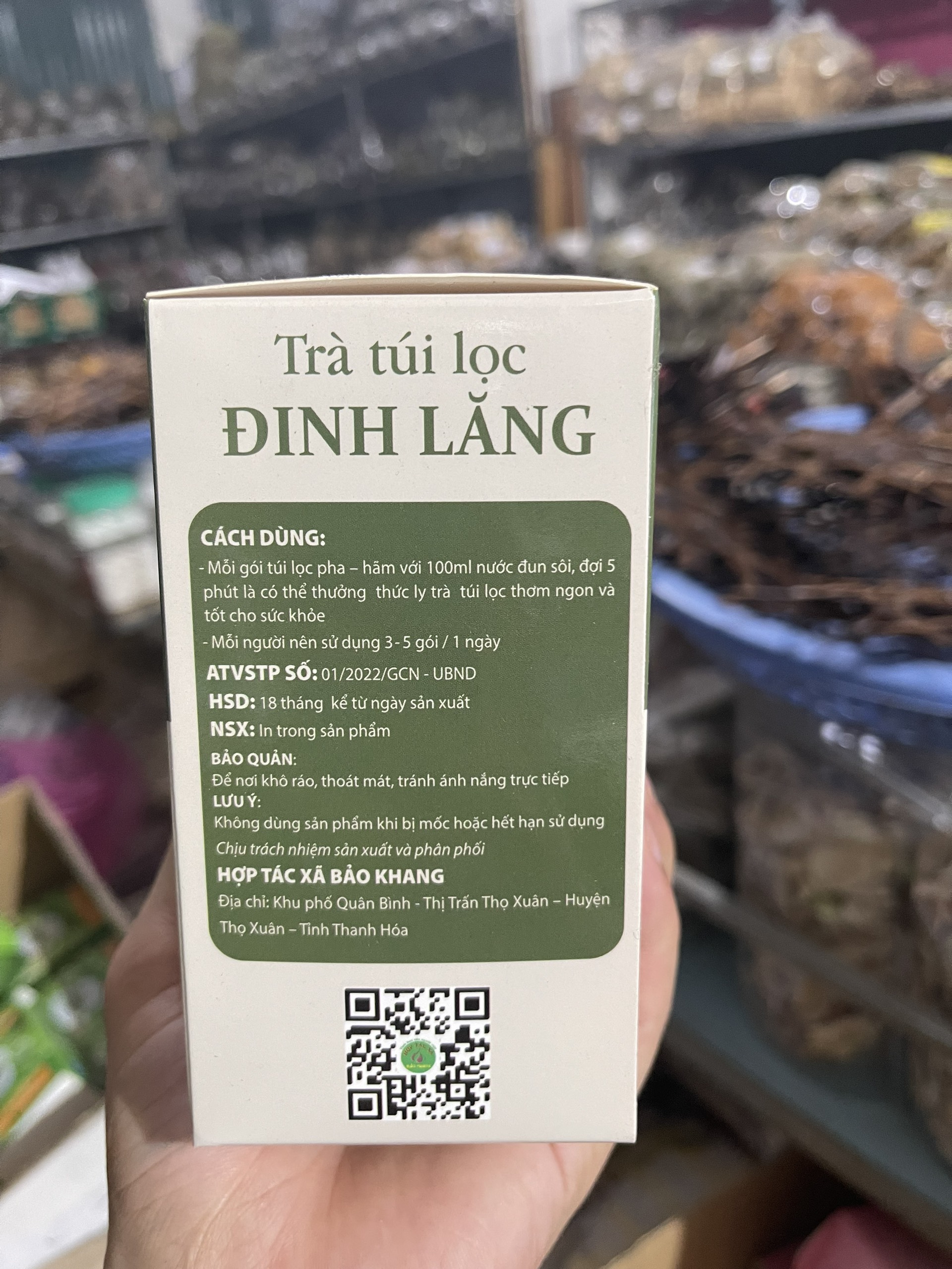 trà túi lọc đinh lăng 3
