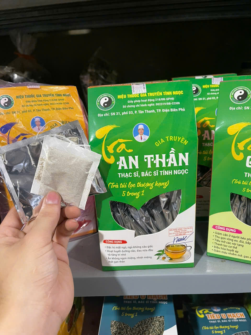 trà túi lọc lá an thần tính ngọc 5