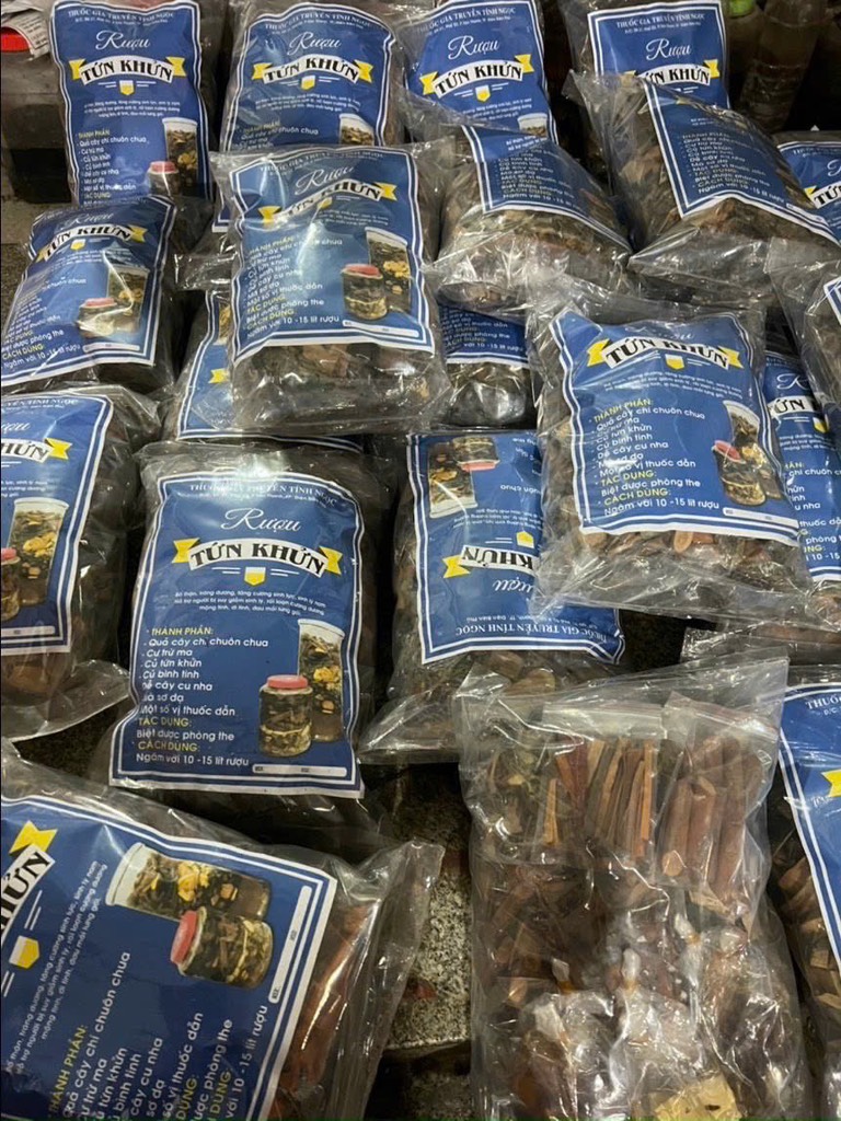 Thang Ngâm Rượu Tứ Khửn Xanh 2