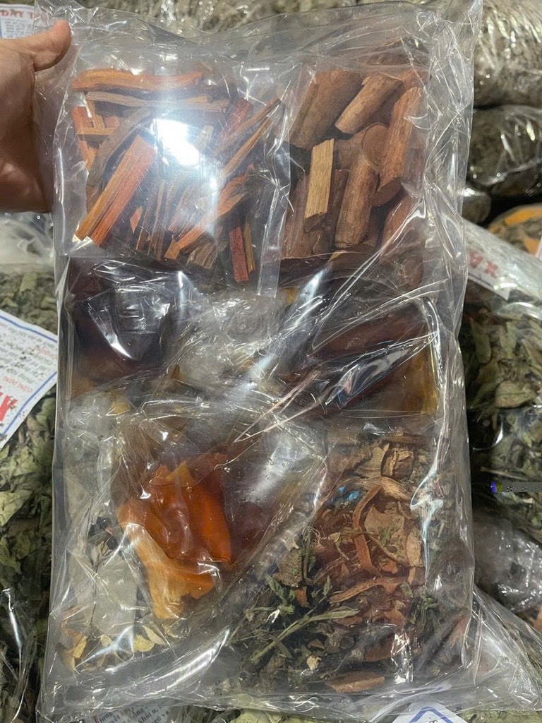 Thang Ngâm Rượu Tứ Khửn Xanh 4