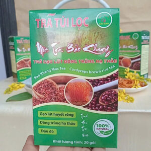 Trà Túi Lọc Gạo Lứt Đông Trùng Hạ Thảo Bảo Khang