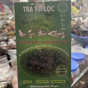 Trà Túi Lọc Gạo Cẩm Lá Hoa Đu Đủ Đực Bảo Khang