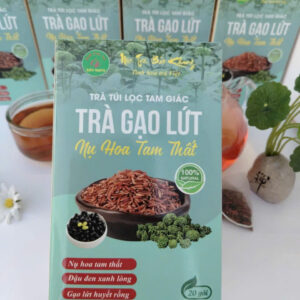 Trà Túi Lọc Gạo Lứt Nụ Hoa Tam Thất Bảo Khang